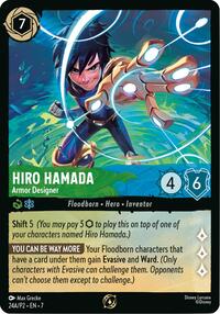 Hiro Hamada - Armor Designer (Store Championship Participant) (24A) [Disney Lorcana Promo Cards] | Gear Gaming Bentonville