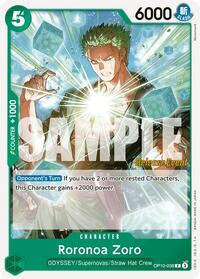Roronoa Zoro (038) [Royal Blood Release Event Cards] | Gear Gaming Bentonville