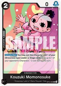 Kouzuki Momonosuke (083) [Royal Blood Release Event Cards] | Gear Gaming Bentonville