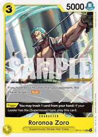 Roronoa Zoro (113) [Royal Blood Release Event Cards] | Gear Gaming Bentonville