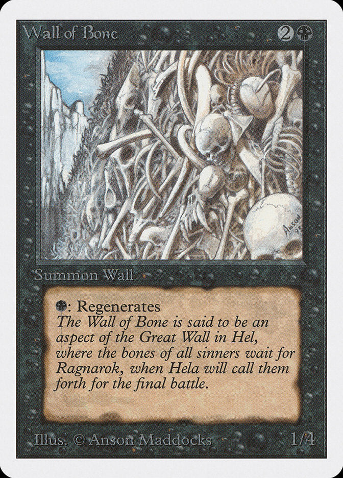 Wall of Bone [Unlimited Edition] | Gear Gaming Bentonville
