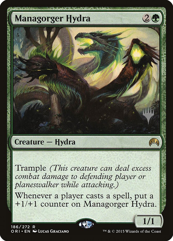 Managorger Hydra (Promo Pack) [Magic Origins Promos] | Gear Gaming Bentonville
