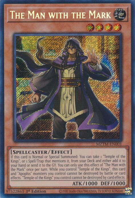 The Man with the Mark [MZTM-EN001] Secret Rare | Gear Gaming Bentonville