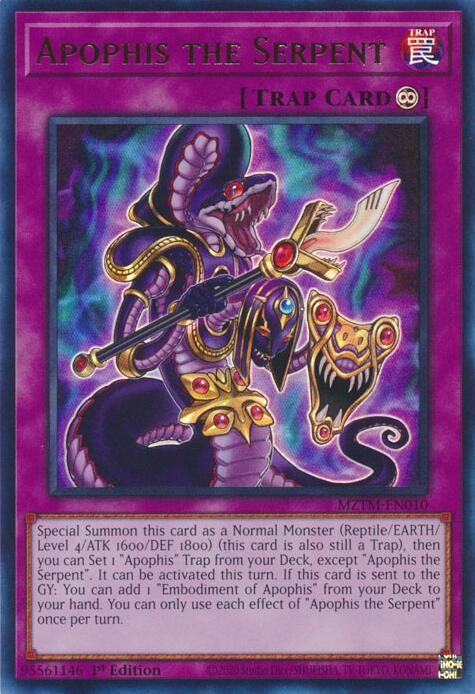 Apophis the Serpent [MZTM-EN010] Ultra Rare | Gear Gaming Bentonville