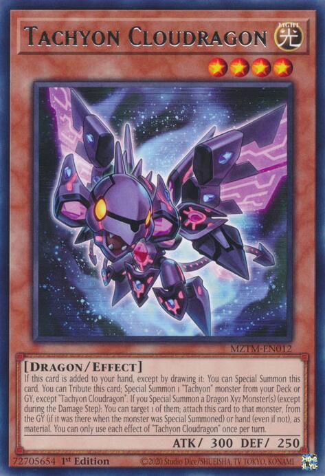 Tachyon Cloudragon [MZTM-EN012] Rare | Gear Gaming Bentonville