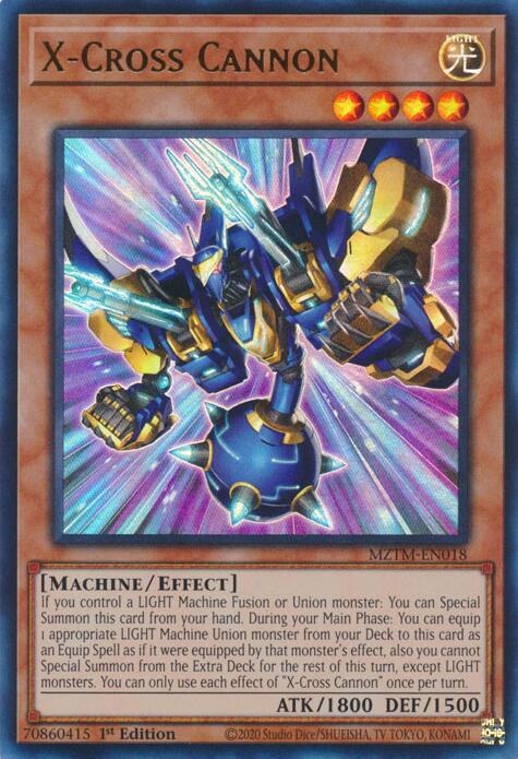 X-Cross Cannon [MZTM-EN018] Ultra Rare | Gear Gaming Bentonville