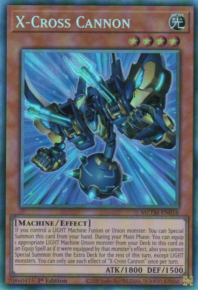 X-Cross Cannon (Collector's Rare) [MZTM-EN018] Collector's Rare | Gear Gaming Bentonville