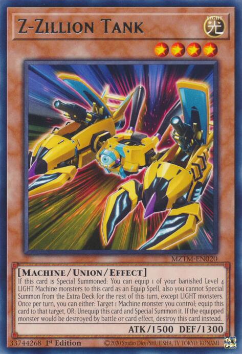 Z-Zillion Tank [MZTM-EN020] Rare | Gear Gaming Bentonville