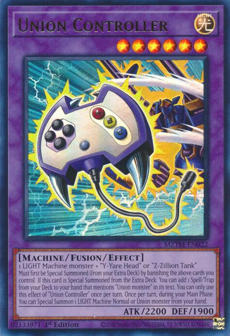 Union Controller [MZTM-EN022] Ultra Rare | Gear Gaming Bentonville