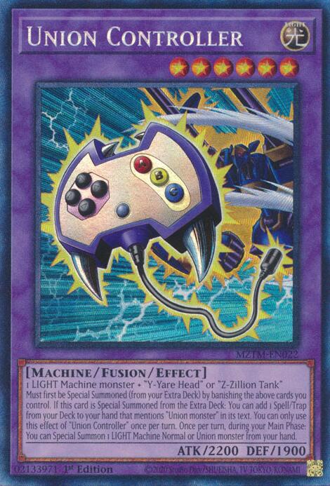 Union Controller (Collector's Rare) [MZTM-EN022] Collector's Rare | Gear Gaming Bentonville