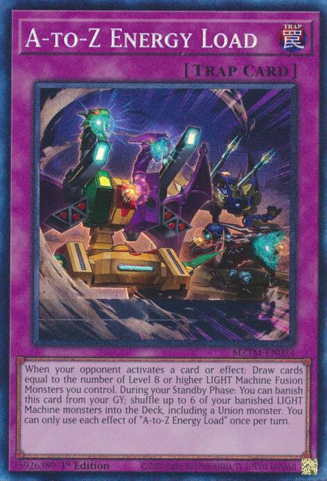 A-to-Z Energy Load (Collector's Rare) [MZTM-EN024] Collector's Rare | Gear Gaming Bentonville