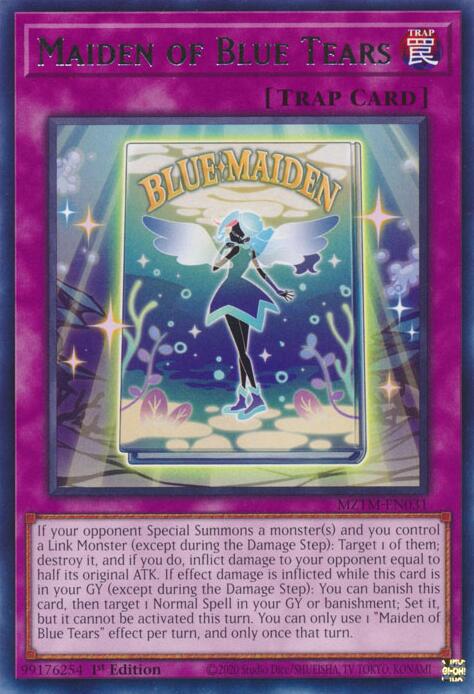 Maiden of Blue Tears [MZTM-EN031] Rare | Gear Gaming Bentonville