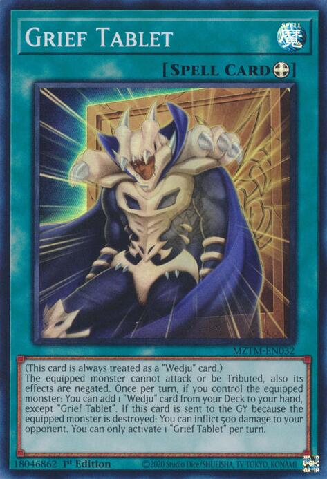Grief Tablet [MZTM-EN032] Super Rare | Gear Gaming Bentonville