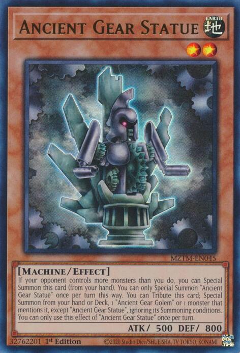 Ancient Gear Statue [MZTM-EN045] Ultra Rare | Gear Gaming Bentonville