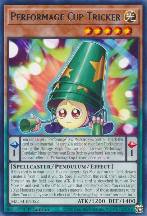 Performage Cup Tricker [MZTM-EN052] Rare | Gear Gaming Bentonville