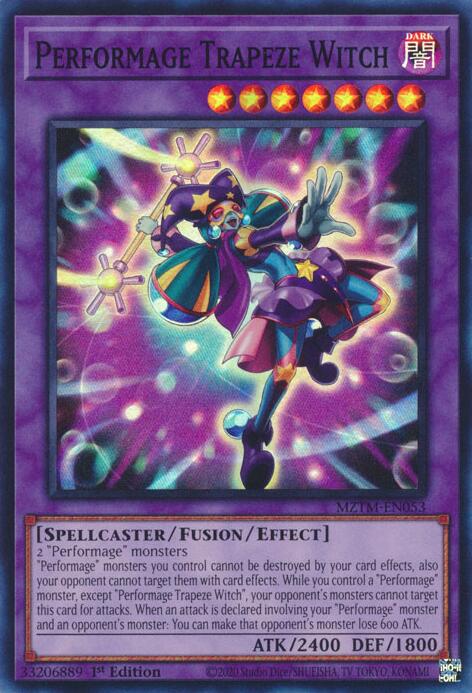 Performage Trapeze Witch [MZTM-EN053] Super Rare | Gear Gaming Bentonville