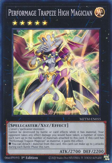Performage Trapeze High Magician [MZTM-EN055] Super Rare | Gear Gaming Bentonville