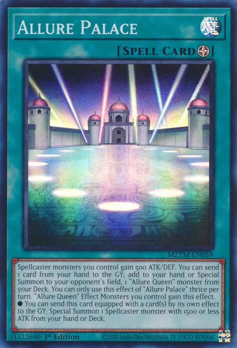 Allure Palace [MZTM-EN059] Super Rare | Gear Gaming Bentonville
