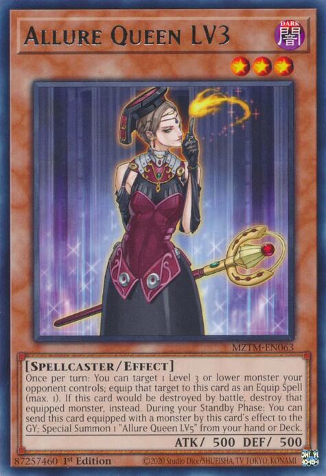 Allure Queen LV3 [MZTM-EN063] Rare | Gear Gaming Bentonville