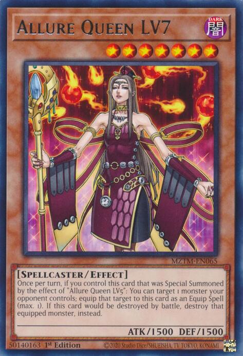 Allure Queen LV7 [MZTM-EN065] Rare | Gear Gaming Bentonville