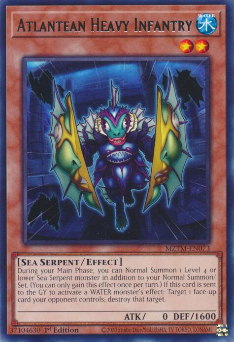 Atlantean Heavy Infantry [MZTM-EN073] Rare | Gear Gaming Bentonville