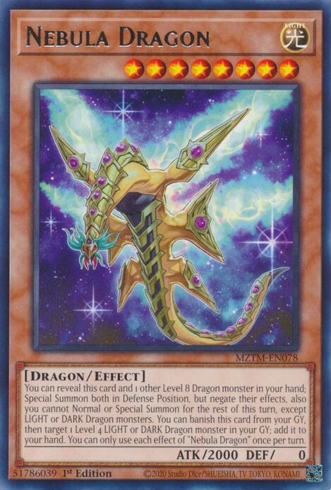 Nebula Dragon [MZTM-EN078] Rare | Gear Gaming Bentonville