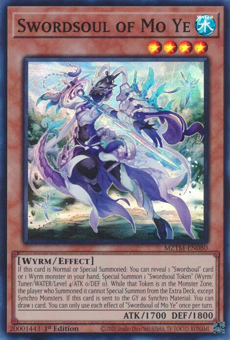 Swordsoul of Mo Ye [MZTM-EN080] Super Rare | Gear Gaming Bentonville