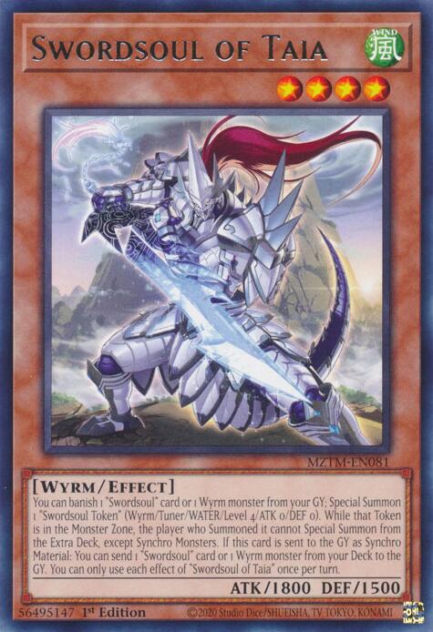 Swordsoul of Taia [MZTM-EN081] Rare | Gear Gaming Bentonville