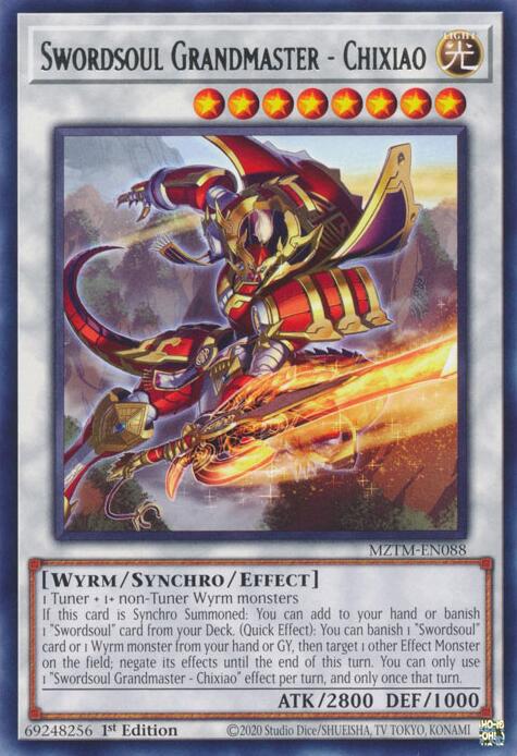 Swordsoul Grandmaster - Chixiao [MZTM-EN088] Rare | Gear Gaming Bentonville