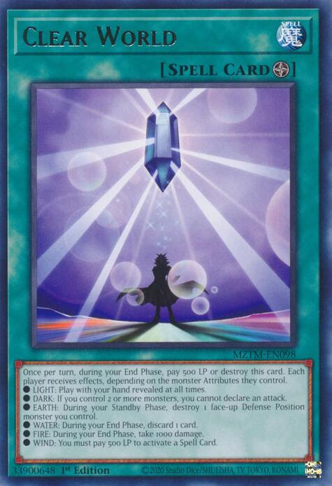 Clear World [MZTM-EN098] Rare | Gear Gaming Bentonville