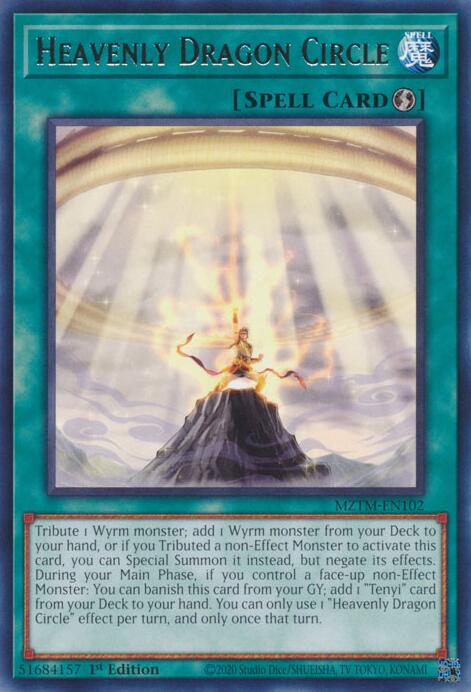 Heavenly Dragon Circle [MZTM-EN102] Rare | Gear Gaming Bentonville