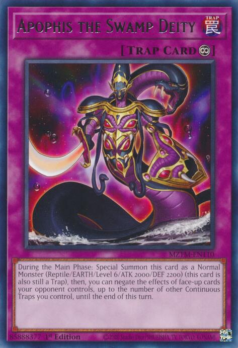 Apophis the Swamp Deity [MZTM-EN110] Rare | Gear Gaming Bentonville
