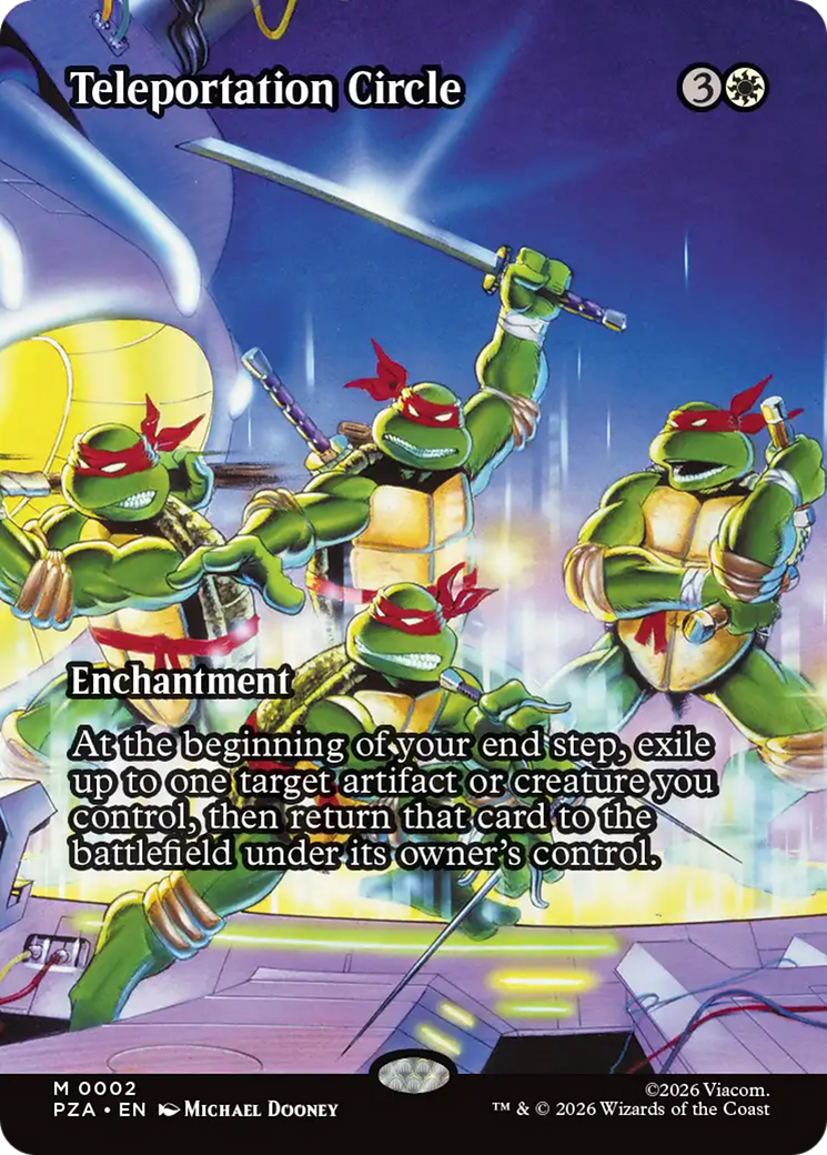 Teleportation Circle (Borderless) [Teenage Mutant Ninja Turtles Eternal-Legal] | Gear Gaming Bentonville