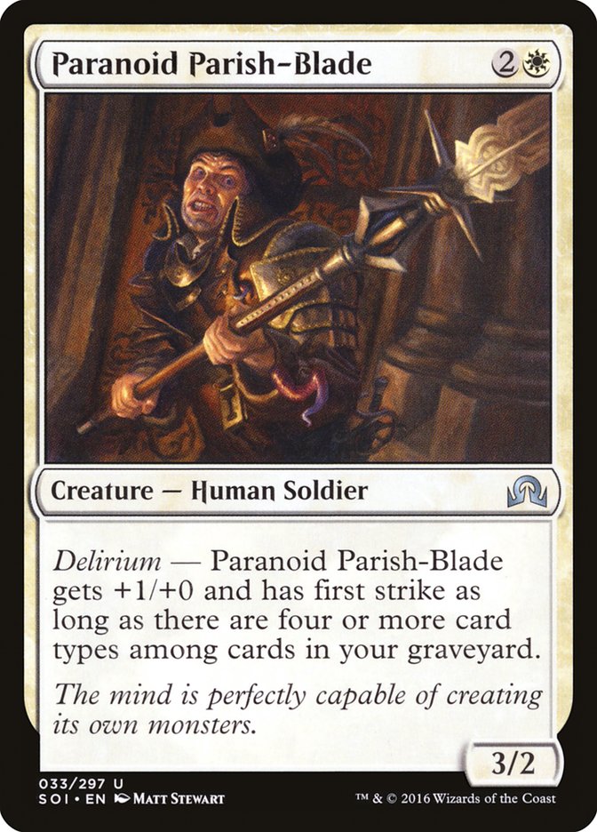 Paranoid Parish-Blade [Shadows over Innistrad] | Gear Gaming Bentonville
