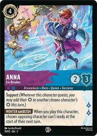 Anna - Ice Breaker (19) [Disney Lorcana Promo Cards] | Gear Gaming Bentonville