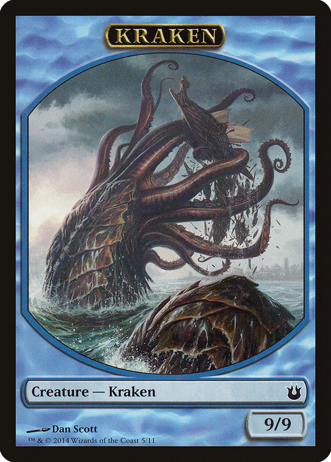 Kraken Token [Born of the Gods Tokens] | Gear Gaming Bentonville
