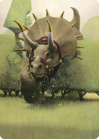 Regal Behemoth Art Card [Commander Masters Art Series] | Gear Gaming Bentonville