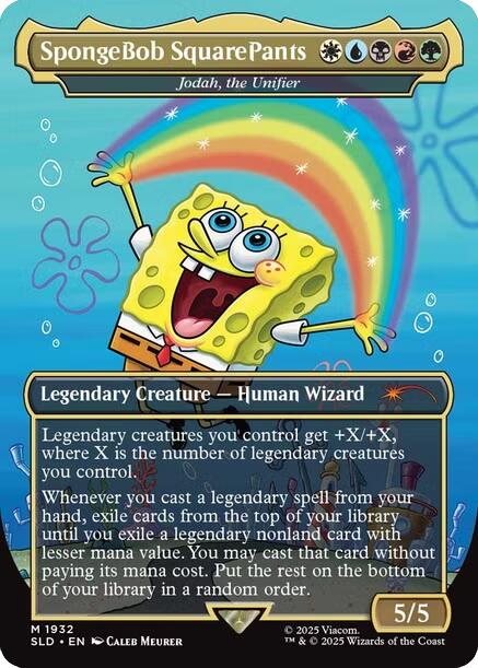 SpongeBob SquarePants - Jodah, the Unifier [Secret Lair Drop Series] | Gear Gaming Bentonville