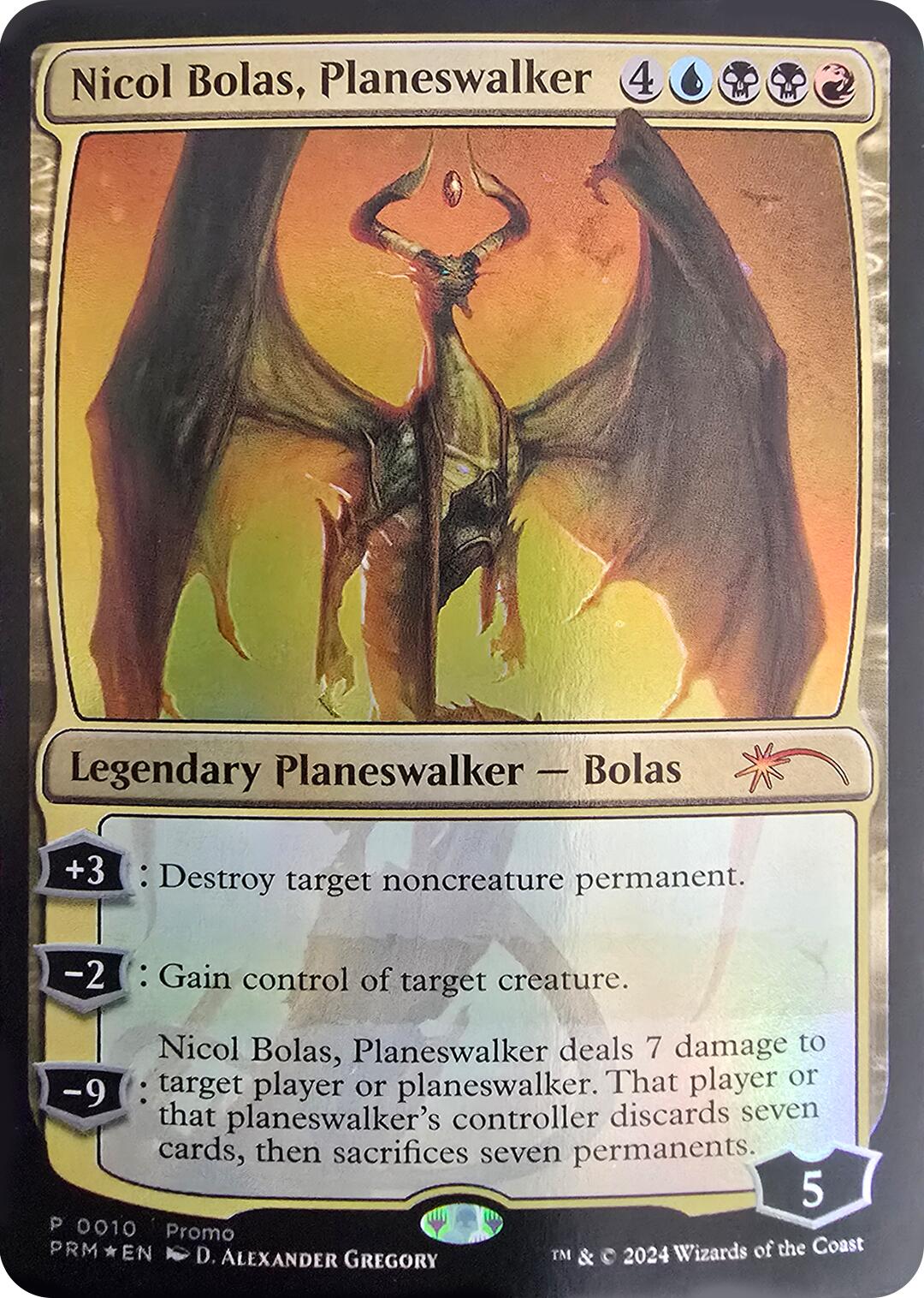 Nicol Bolas, Planeswalker [Media Promos] | Gear Gaming Bentonville