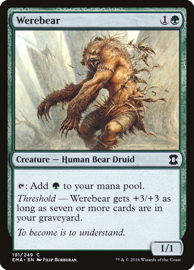 Werebear [Eternal Masters] | Gear Gaming Bentonville