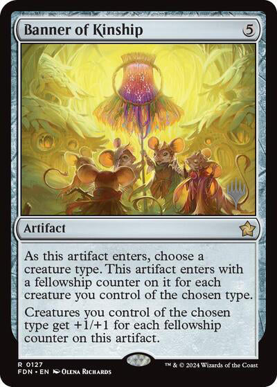 Banner of Kinship (Promo Pack) [Foundations Promos] | Gear Gaming Bentonville
