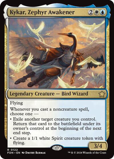 Kykar, Zephyr Awakener (Promo Pack) [Foundations Promos] | Gear Gaming Bentonville
