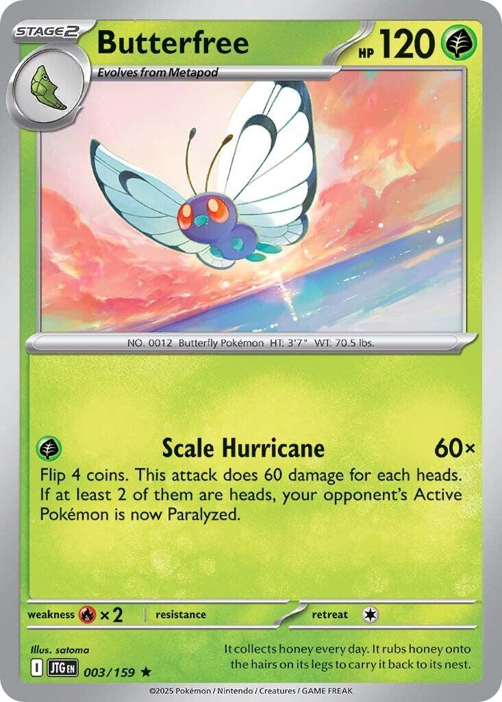 Butterfree (003/159) [Scarlet & Violet: Journey Together] | Gear Gaming Bentonville