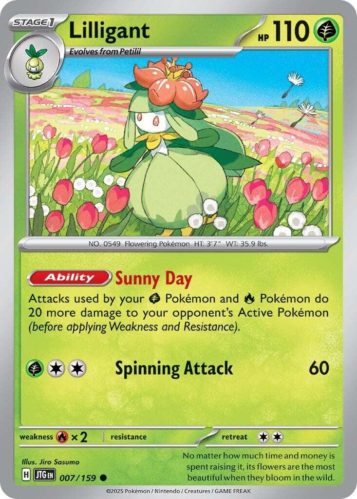 Lilligant (007/159) [Scarlet & Violet: Journey Together] | Gear Gaming Bentonville