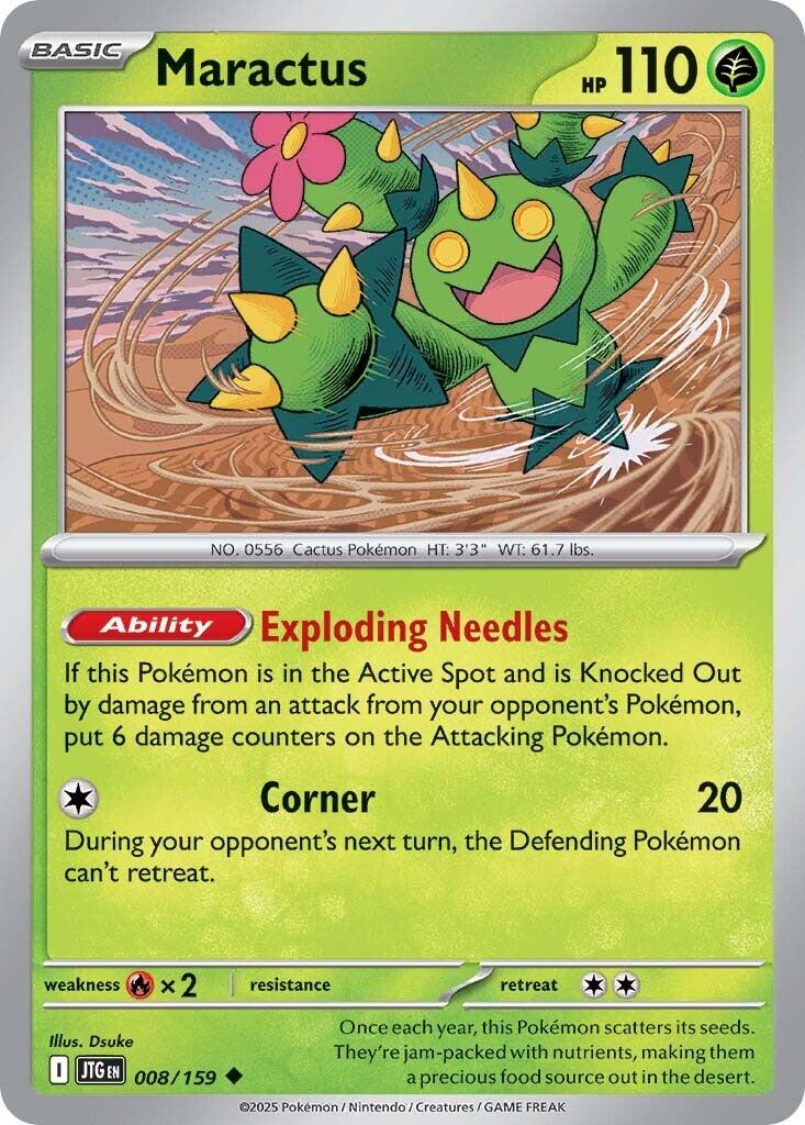 Maractus (008/159) [Scarlet & Violet: Journey Together] | Gear Gaming Bentonville
