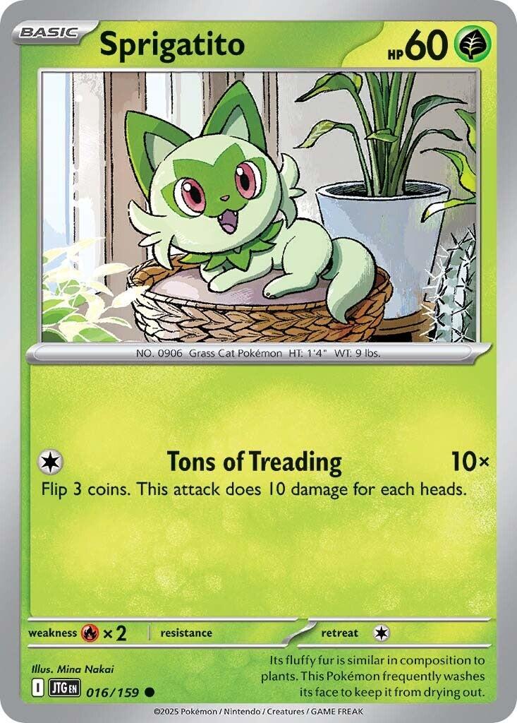 Sprigatito (016/159) [Scarlet & Violet: Journey Together] | Gear Gaming Bentonville