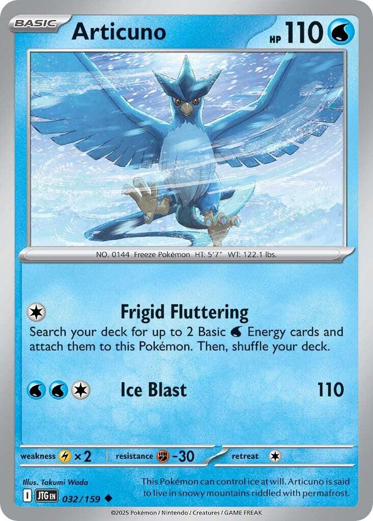 Articuno (032/159) [Scarlet & Violet: Journey Together] | Gear Gaming Bentonville