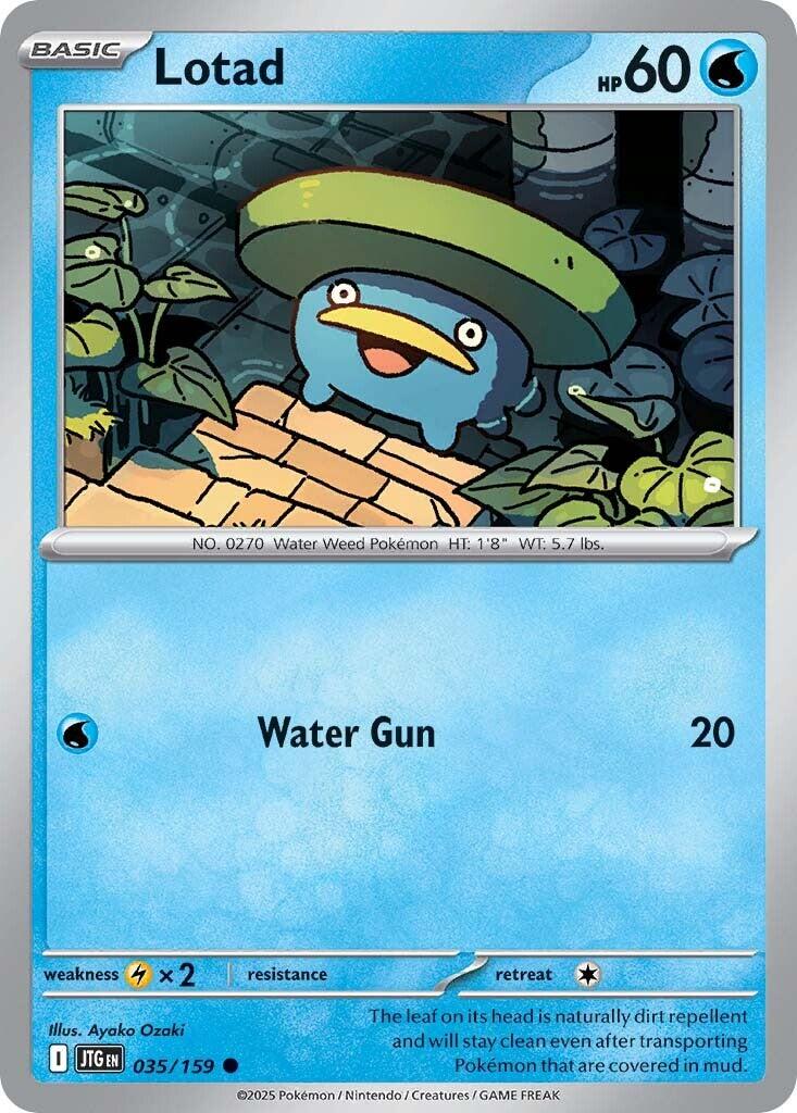 Lotad (035/159) [Scarlet & Violet: Journey Together] | Gear Gaming Bentonville