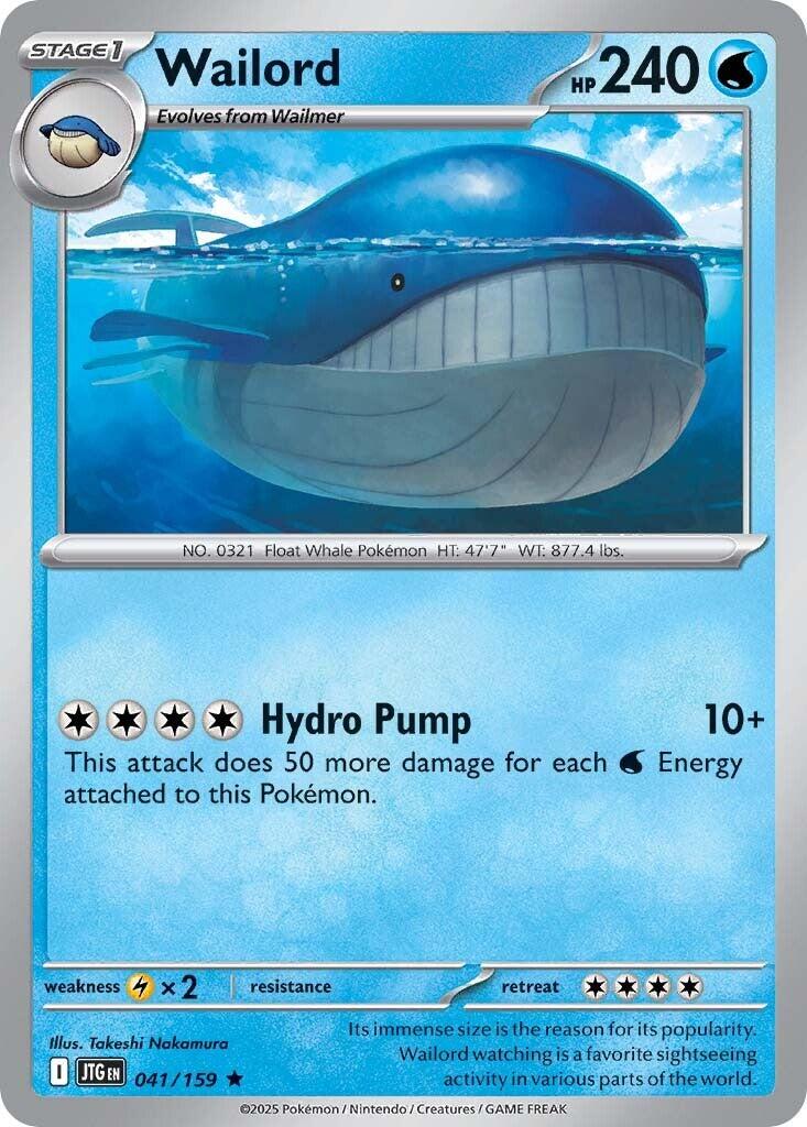Wailord (041/159) [Scarlet & Violet: Journey Together] | Gear Gaming Bentonville