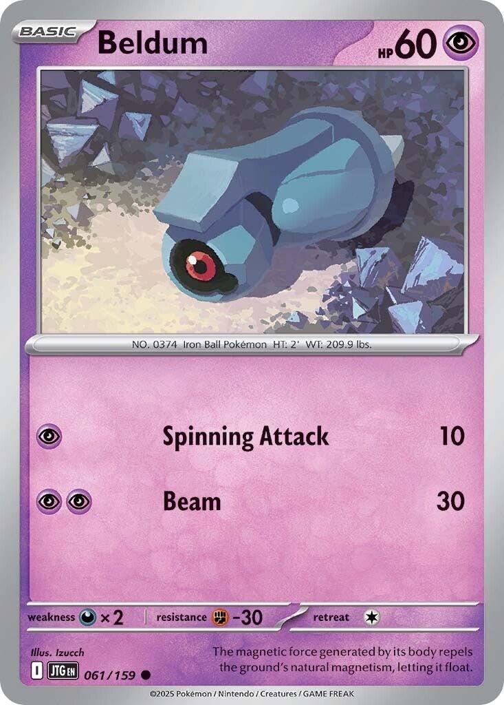 Beldum (061/159) [Scarlet & Violet: Journey Together] | Gear Gaming Bentonville